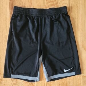 Nike, Boys Black Shorts, Lot Of 2, XL